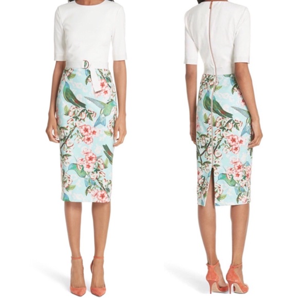 Ted Baker Dresses & Skirts - NWT Ted Baker Juliet Bodycon Midi Dress